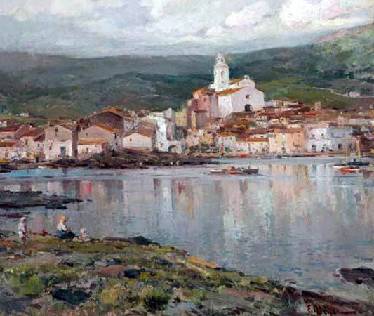  Eliseo Meifren I Roig Cadaques - Canvas Print