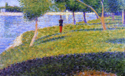  Georges Seurat Cadet from Saint-Cyr - Canvas Print