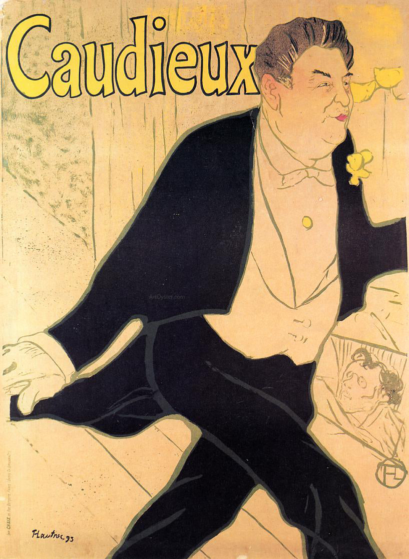  Henri De Toulouse-Lautrec Cadieux - Canvas Print