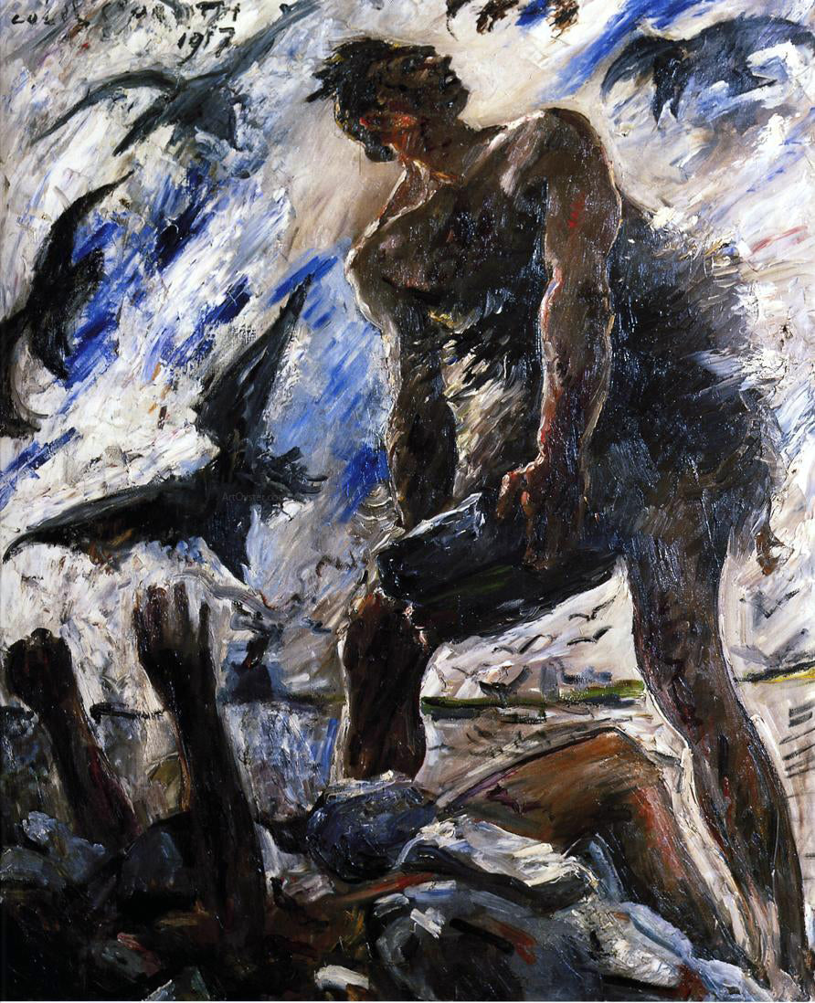  Lovis Corinth Cain - Canvas Print