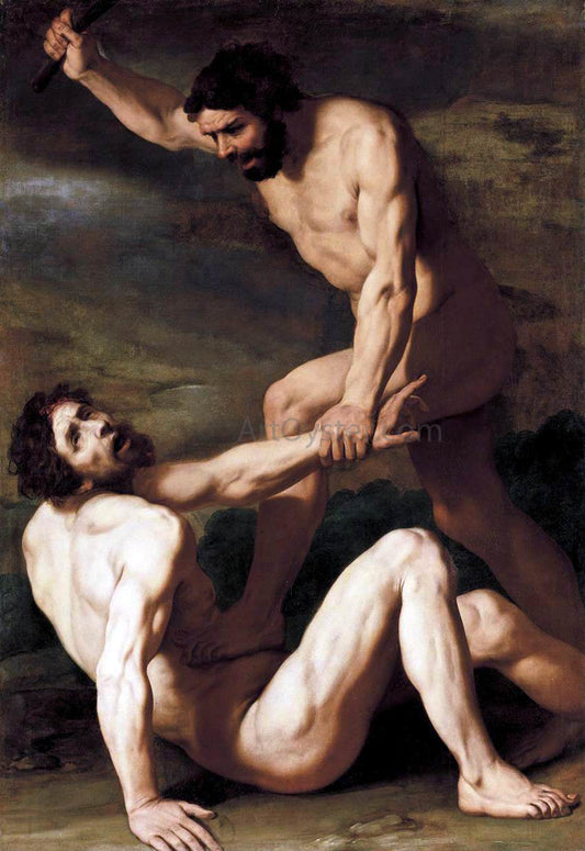  Daniele Crespi Cain Killing Abel - Canvas Print
