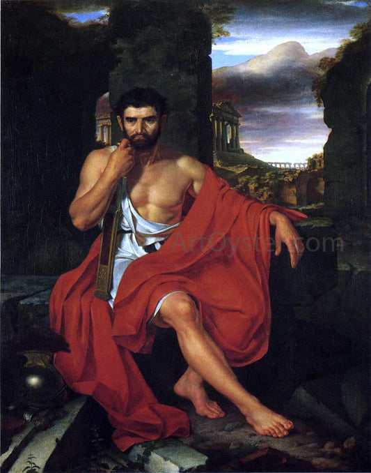 John Vanderlyn Caius Marius amid the Ruins of Carthage - Canvas Print