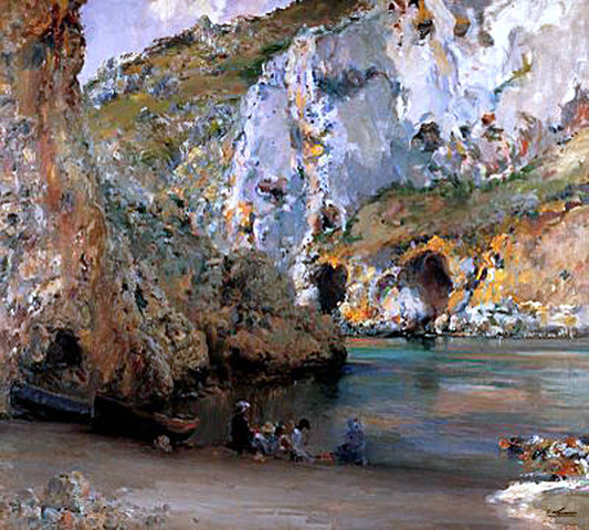  Jose Navarro Llorens Cala Granadella - Canvas Print