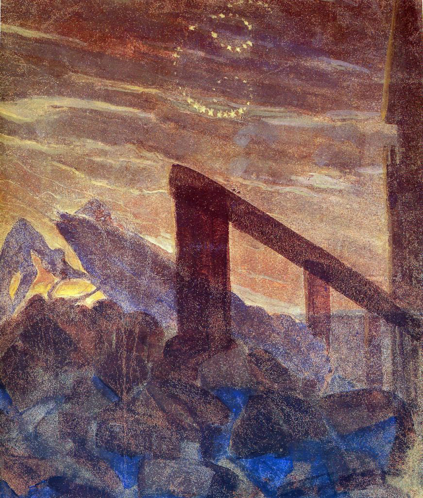  Mikalojus Ciurlionis Cancer - Canvas Print