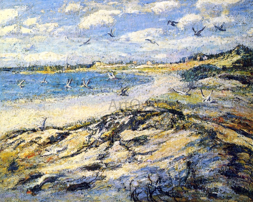  Ernest Lawson Cape Code Beach - Canvas Print