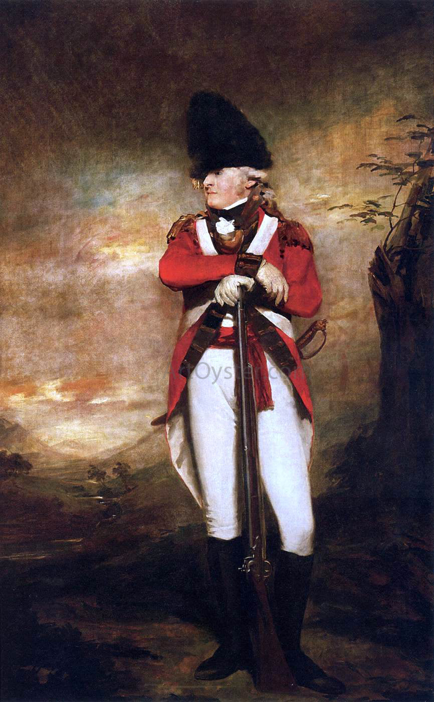  Sir Henry Raeburn Captain Hay of Spot - Canvas Print