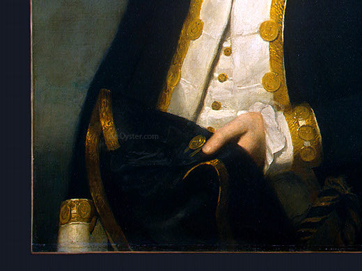  Lemuel Francis Abbott Captain Robert Calder [detail:2] - Canvas Print