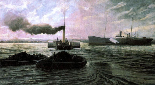  Juan Martinez Abades Carboneros - Canvas Print