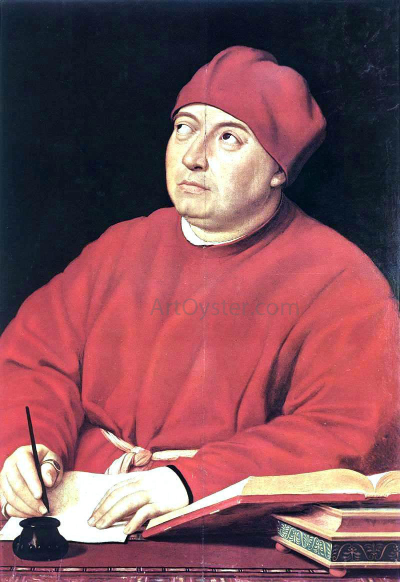  Raphael Cardinal Tommaso Inghirami - Canvas Print