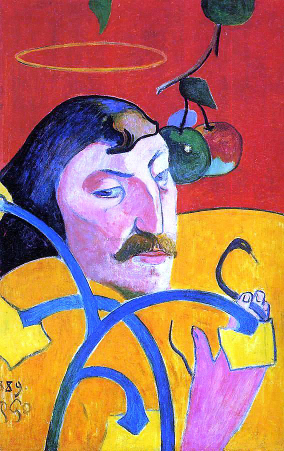  Paul Gauguin Caricature, Self Portrait - Canvas Print