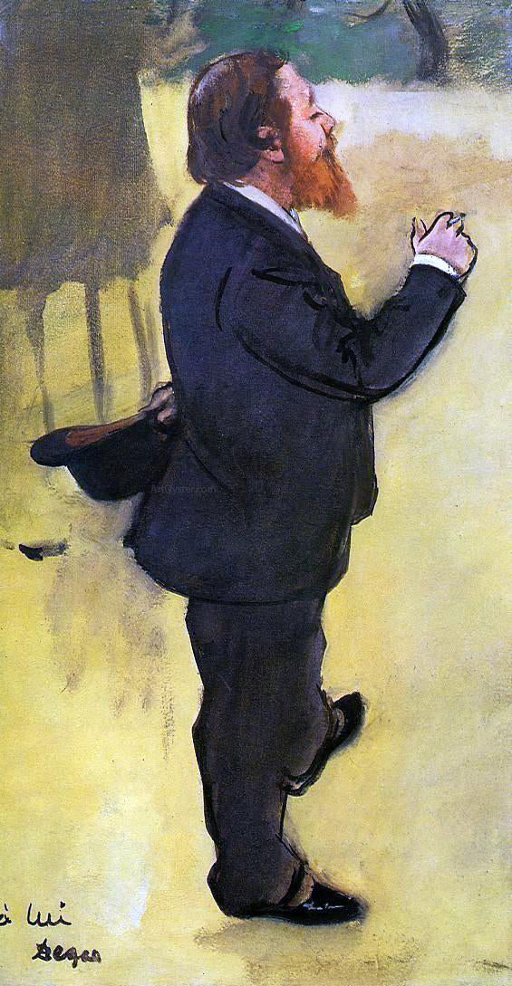  Edgar Degas Carlo Pellegrini - Canvas Print