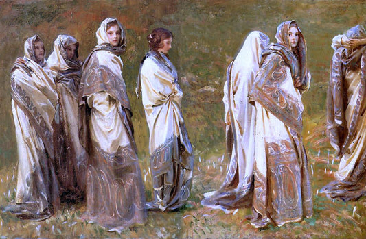  John Singer Sargent Cashmere - Canvas Print