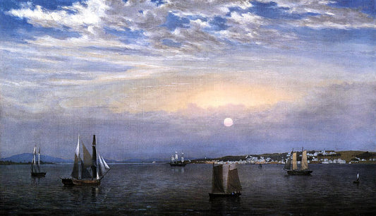  Fitz Hugh Lane Castine - Canvas Print