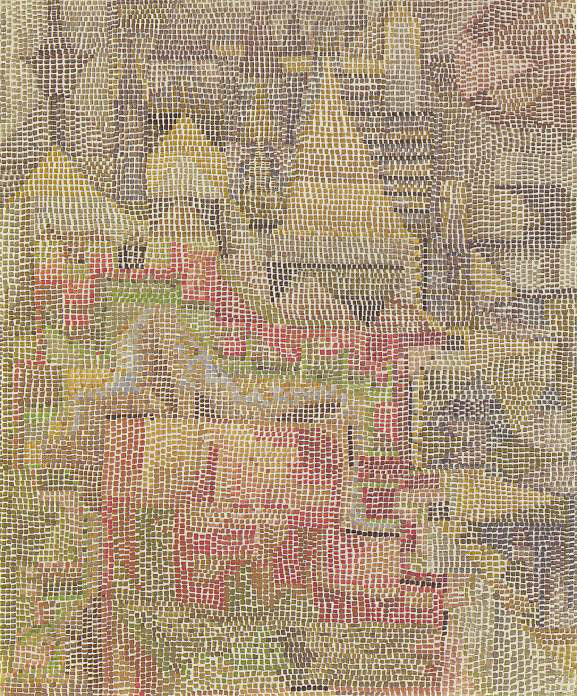  Paul Klee Castle Garden - Canvas Print