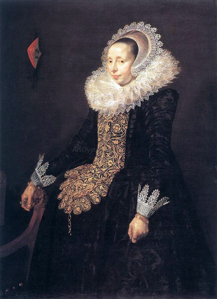  Frans Hals Catharina Both van der Eem - Canvas Print