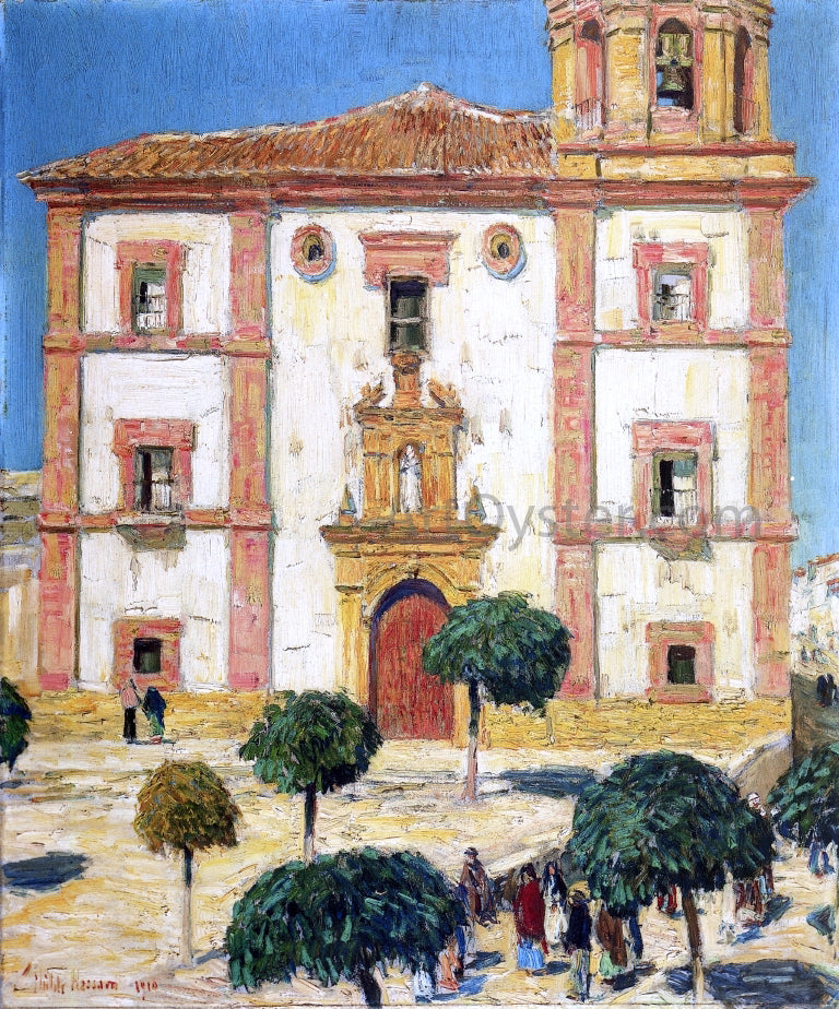  Frederick Childe Hassam Cathedral at Ronda - Canvas Print