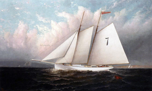  Elisha J. Taylor Baker Centennial Polot Boat #7 - Canvas Print