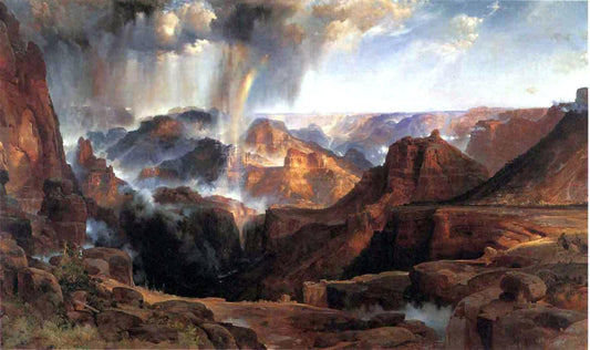  Thomas Moran Chasm of the Colorado - Canvas Print