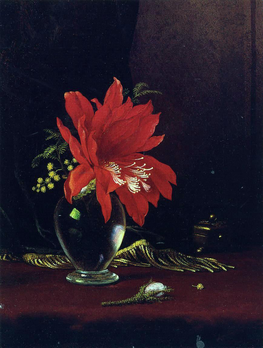  Martin Johnson Heade Chateau of Flower - Canvas Print