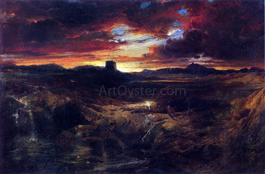  Thomas Moran Childe Roland to the Dark Tower Came - Canvas Print