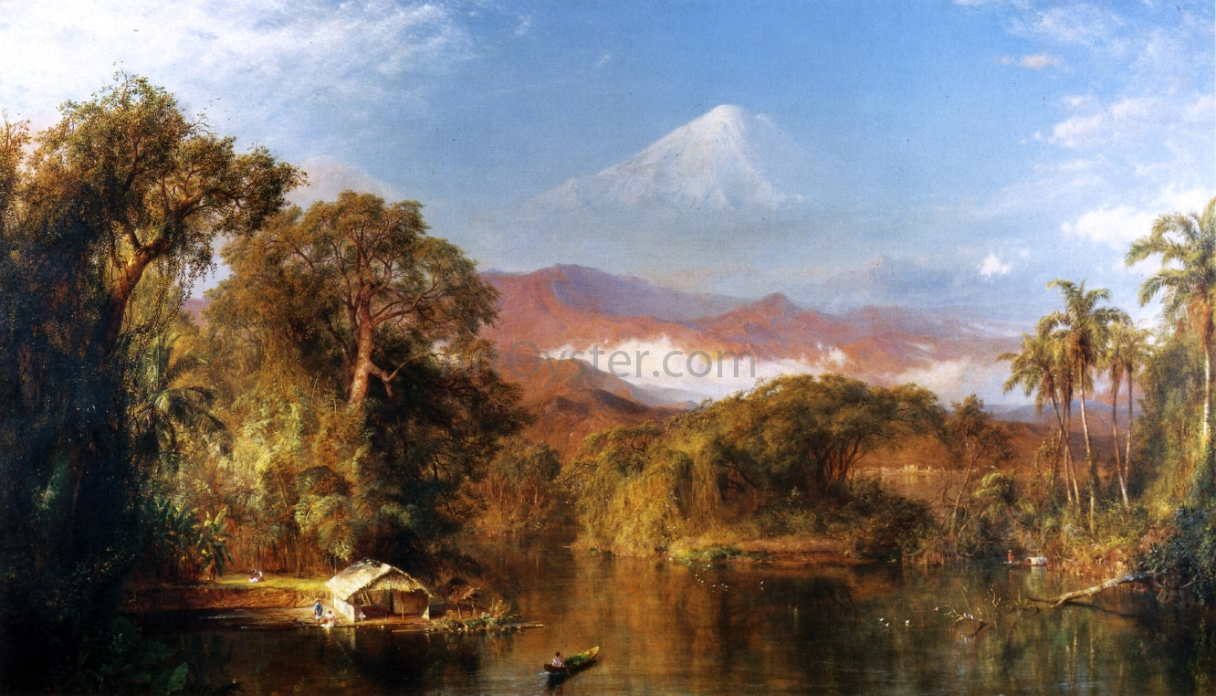  Frederic Edwin Church Chimborazo - Canvas Print