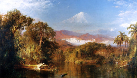  Frederic Edwin Church Chimborazo - Canvas Print