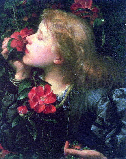  George Frederic Watts A Choice - Canvas Print