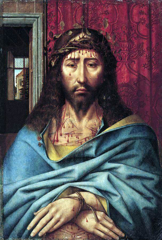  Colijn De Coter Christ as the Man of Sorrows - Canvas Print