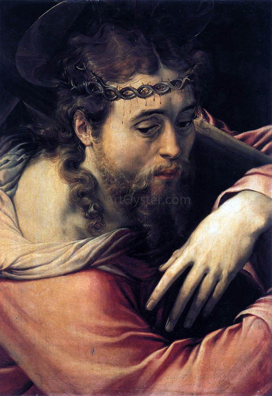  Cecchino Del Salviati Christ Carrying the Cross - Canvas Print