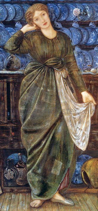  Sir Edward Burne-Jones Cinderella - Canvas Print