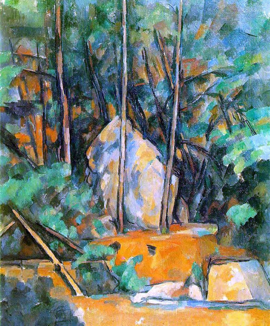  Paul Cezanne Cistern in the Park at Chateau Noir - Canvas Print