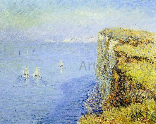  Gustave Loiseau Cliffs by the Sea - Canvas Print