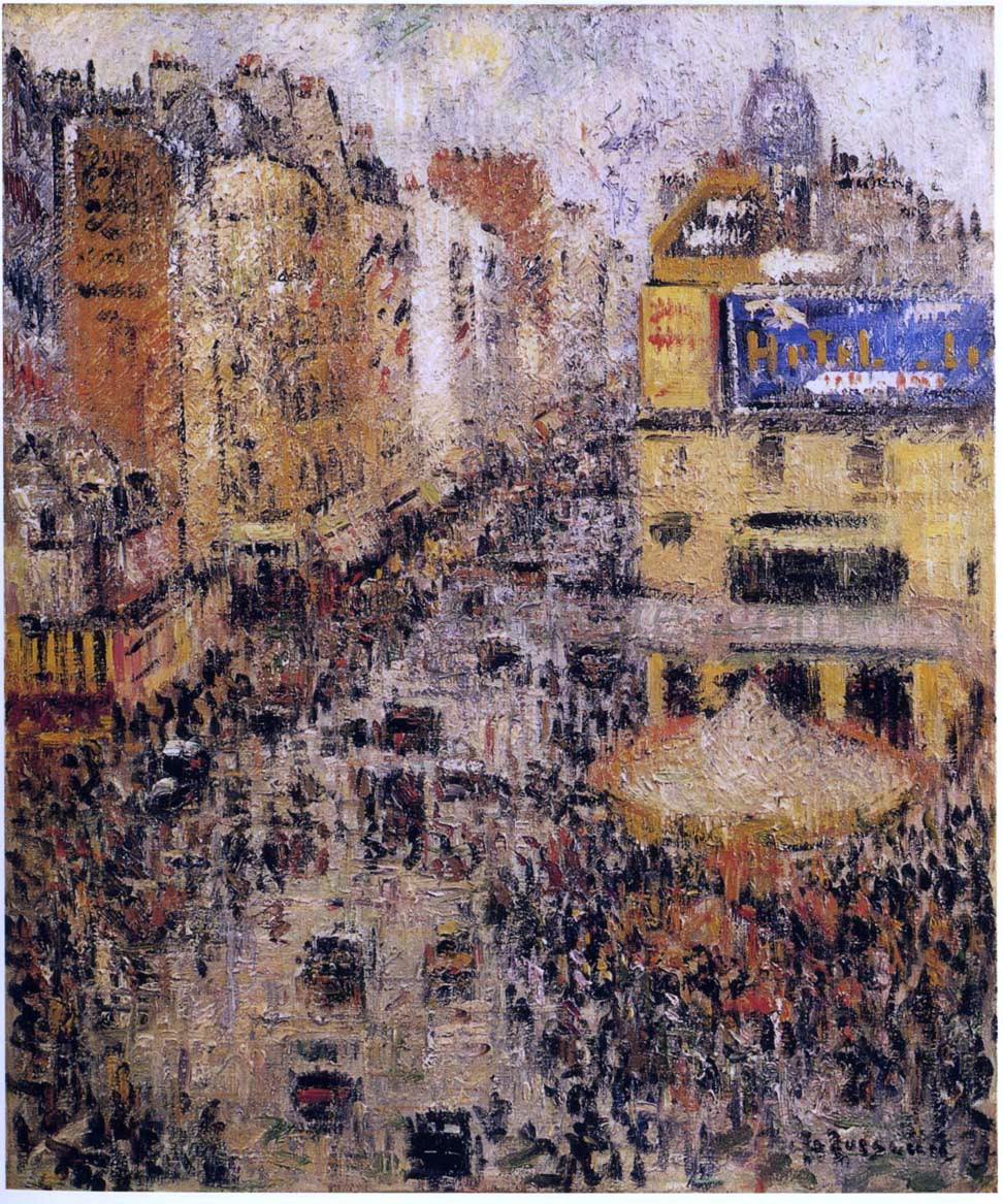  Gustave Loiseau Cligancourt Street - Canvas Print