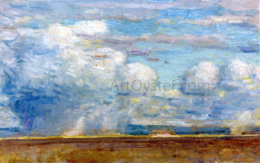  Frederick Childe Hassam Clouds (also known as Rain Clouds over Oregon Desert) - Canvas Print