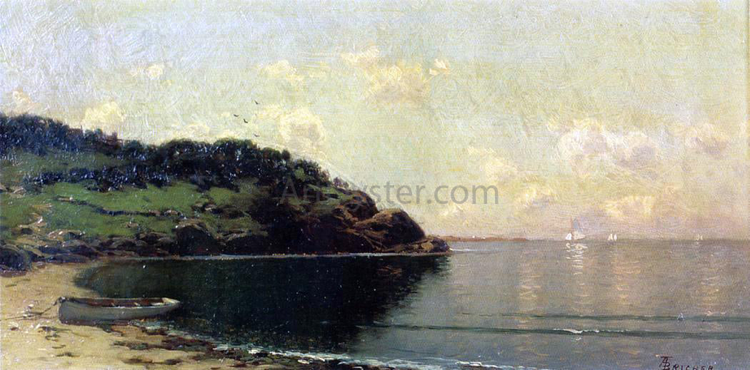  Alfred Thompson Bricher Coast Landscape - Canvas Print