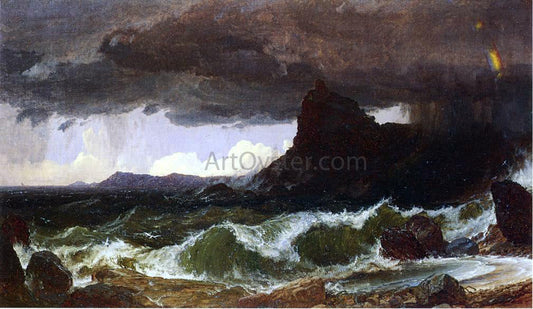  Jasper Francis Cropsey Coast of Dorset - Canvas Print