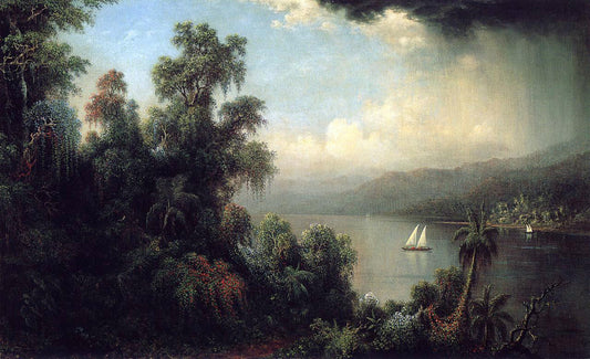  Martin Johnson Heade Coast of Jamaica - Canvas Print