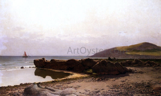  Hans Schleich Coastal Landscape - Canvas Print