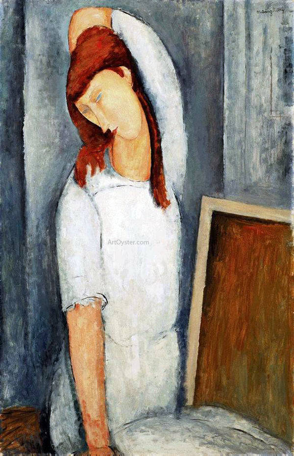  Amedeo Modigliani A Coffee - Canvas Print