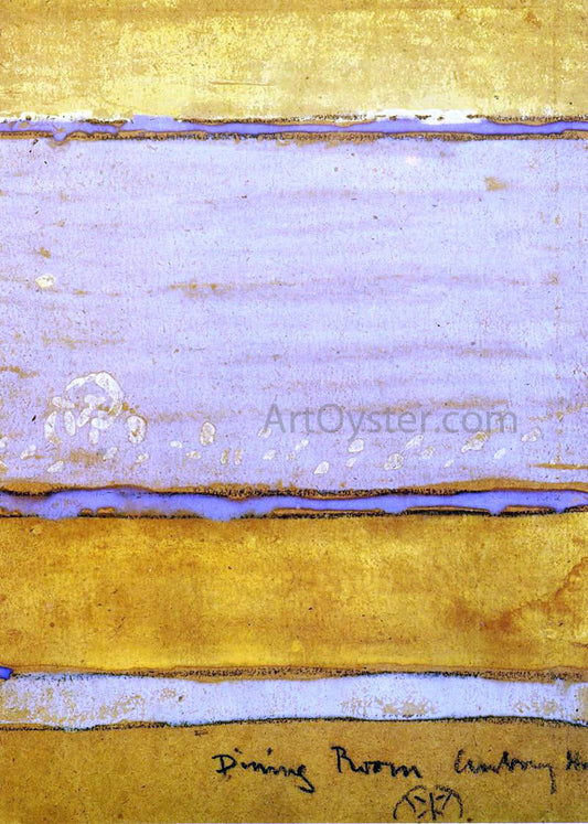  James McNeill Whistler Colour Scheme for the Dining-Room of Aubrey House - Canvas Print