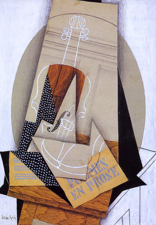  Juan Gris Composition with Violin - Canvas Print