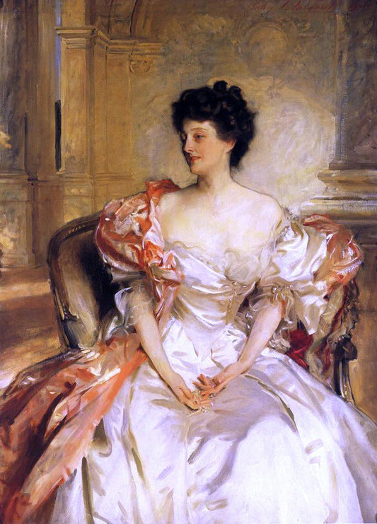  John Singer Sargent Cora, Countess of Strafford (Cora Smith) - Canvas Print