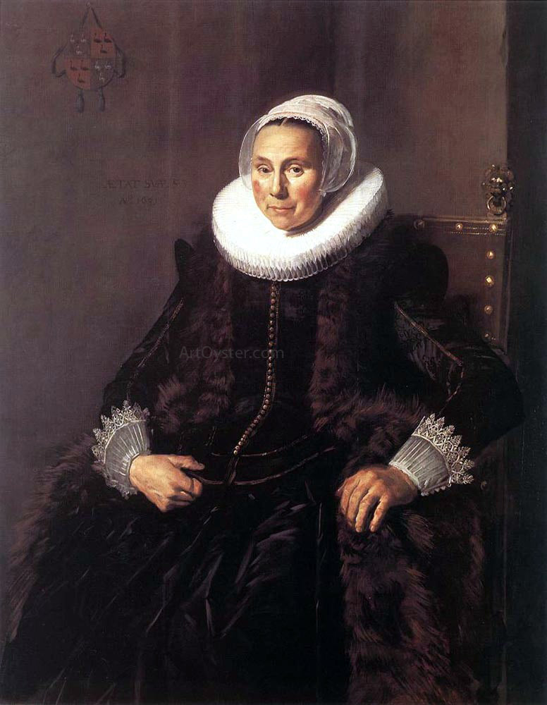  Frans Hals Cornelia Claesdr Vooght - Canvas Print