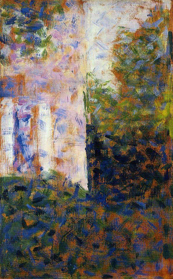  Georges Seurat Corner of a House - Canvas Print