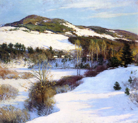  Willard Leroy Metcalf Cornish Hills - Canvas Print