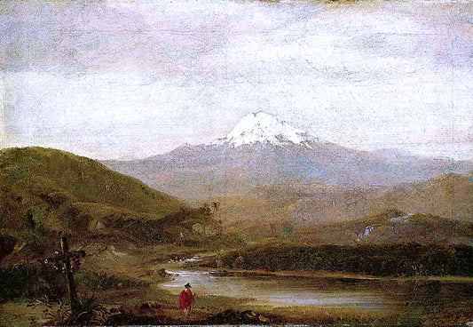  Frederic Edwin Church Cotopaxi - Canvas Print