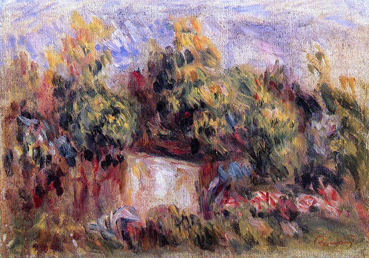  Pierre Auguste Renoir Cottage near Collettes - Canvas Print