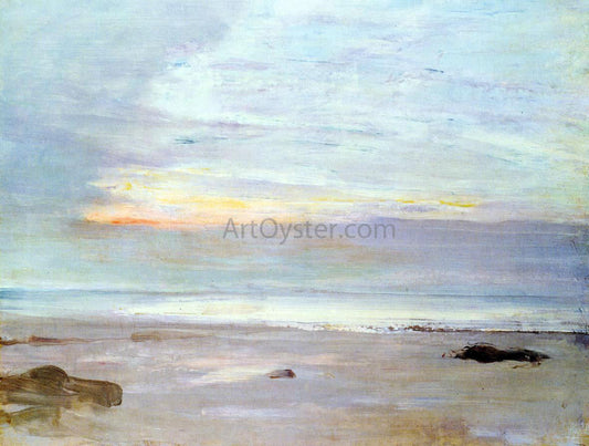  James McNeill Whistler Crepuscule in Opal: Trouville - Canvas Print