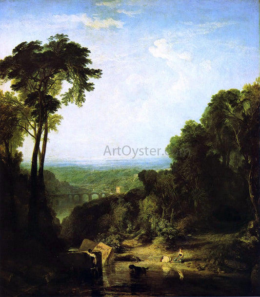  Joseph William Turner Crossing the Brook - Canvas Print