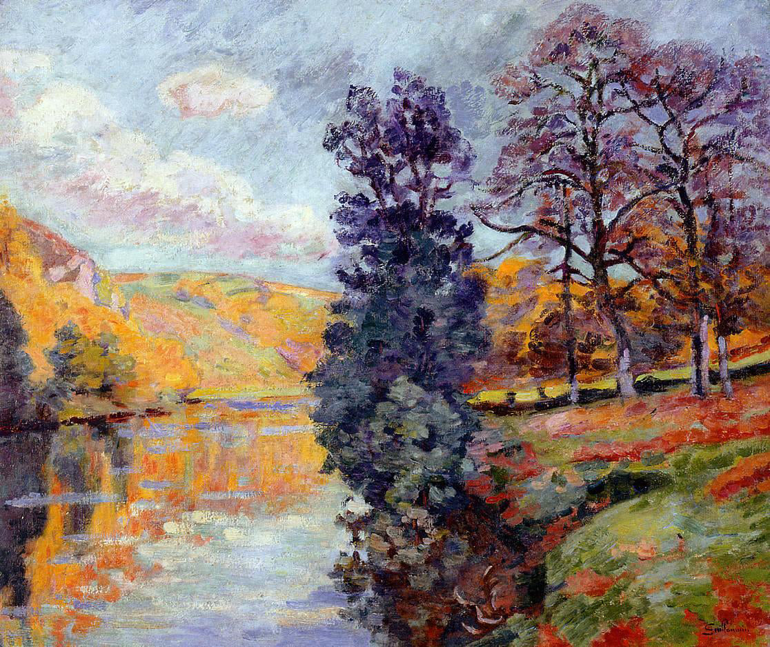  Armand Guillaumin Crozant - Echo Rock - Canvas Print